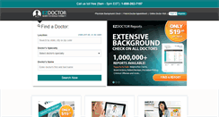 Desktop Screenshot of ezdoctor.com