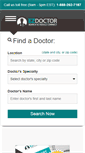 Mobile Screenshot of ezdoctor.com